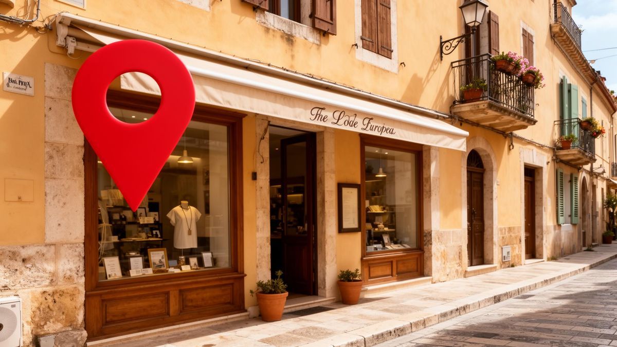 Google Maps interface highlighting a local business pin in the Costa Blanca region of Spain